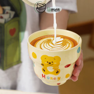 Cốc Sứ In Hình Động Vật Ngộ Nghĩnh, An Toàn Với Sức Khỏe, Phù Hợp Làm Quà Tặng CSU002