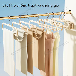 GREENSINDOOR 30 móc treo quần áo Velvet, móc xoay 360 độ đa năng, Treo Khăn Thông Minh