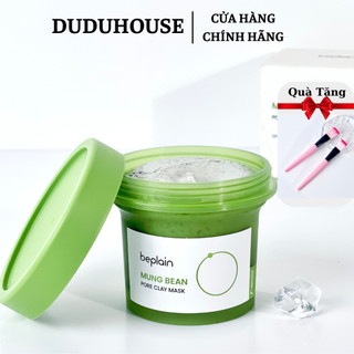 (Hàng Công TY) Mặt Nạ Đất Sét Beplain Mung Bean Pore Clay Mask Kiềm Dầu,Giảm Mụn 120ml Duduhouse