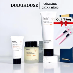 Mặt nạ ngủ dưỡng sáng căng bóng da Belif Super Knight Multi Vitamin Mask 25ml