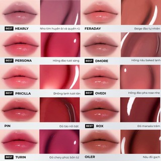 Son tint bóng NAMING Glowy Heart Lip Tint 5.7g