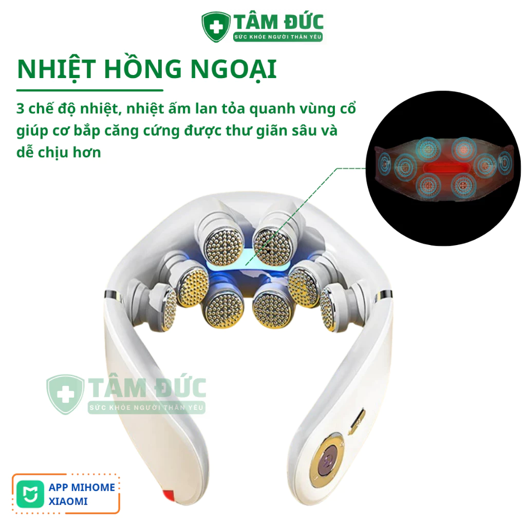 Chườm nóng nhiệt hồng ngoại