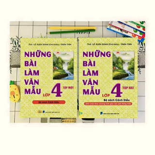 Sách - Những Bài Làm Văn Mẫu Lớp 4 - Biên soạn theo chương trình GDPT mới - Cánh Diều - ndbooks
