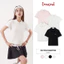 Áo Polo Basic Babytee 𝑩𝒚𝒄𝒂𝒎𝒄𝒂𝒎 Cho Nữ Vải Cá Sấu Cotton Logo Thêu Túi Ngực APN007