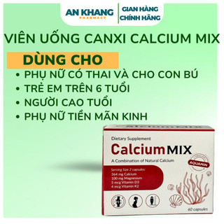 [COMBO 4 HỘP] Viên Uống Canxi Mix Nhập Khẩu Từ Ba Lan - Bổ Sung Canxi, Magie, Vitamin D3 & K2 Cho Xương Chắc Khỏe