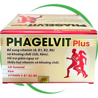 Phagelvit Plus 100 Viên - Rostex - Vinaphar - Vitamin Phục Hồi
