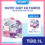 Nước Giặt Xả Famos Công Nghệ Nano Bạc (Túi 2.1kg, 3.2kg) Khử Mùi - Làm Sạch Tốt - Lưu Hương