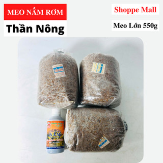 Combo 3 Meo Nấm Rơm + 1 Xịt Dưỡng Nấm - Tặng Kỹ Thuật Trồng Nấm Rơm Trong Nhà