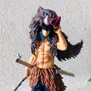 Mô hình Thanh Gươm Diệt Quỷ  CHENG - Đội Trừ Quỷ: Inosuke Lợn Rừng - Mô hình tượng JacksDo