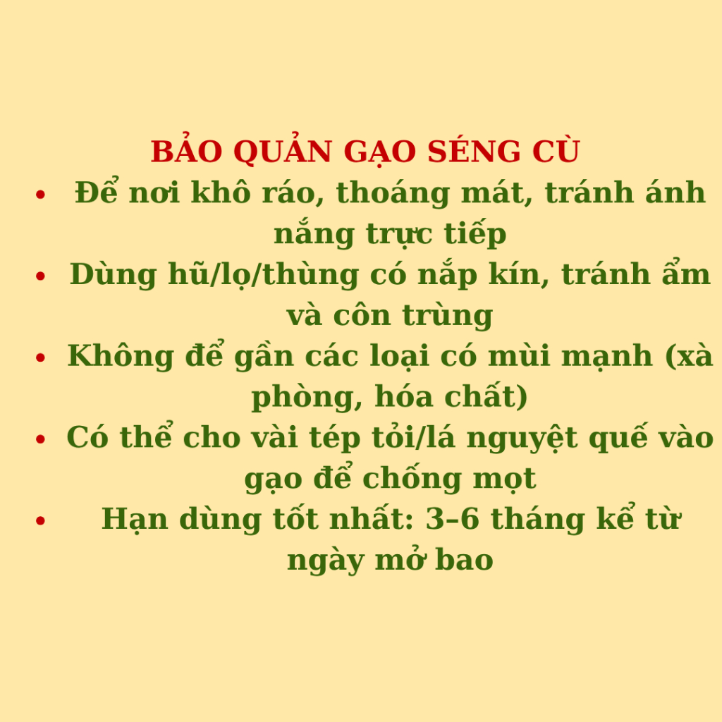 Gạo Séng Cù, Đặc Sản Lào Cai, Hạt Tròn Đều,Cơm Dẻo, Thơm Nồng