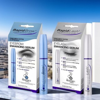 Serum tăng cường lông mi và lông mày RapidLash & RapidBrow 3ml
