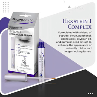 Serum tăng cường lông mi và lông mày RapidLash & RapidBrow 3ml