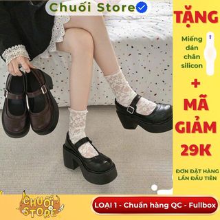 Giày cao gót nữ da PU tổng hợp dệt vải đế cao su thanh lịch tinh tế nhẹ nhàng cao cấp