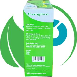 Euroginca Xanh - Hà Nội - Vinaphar - Vitamin Phục Hồi