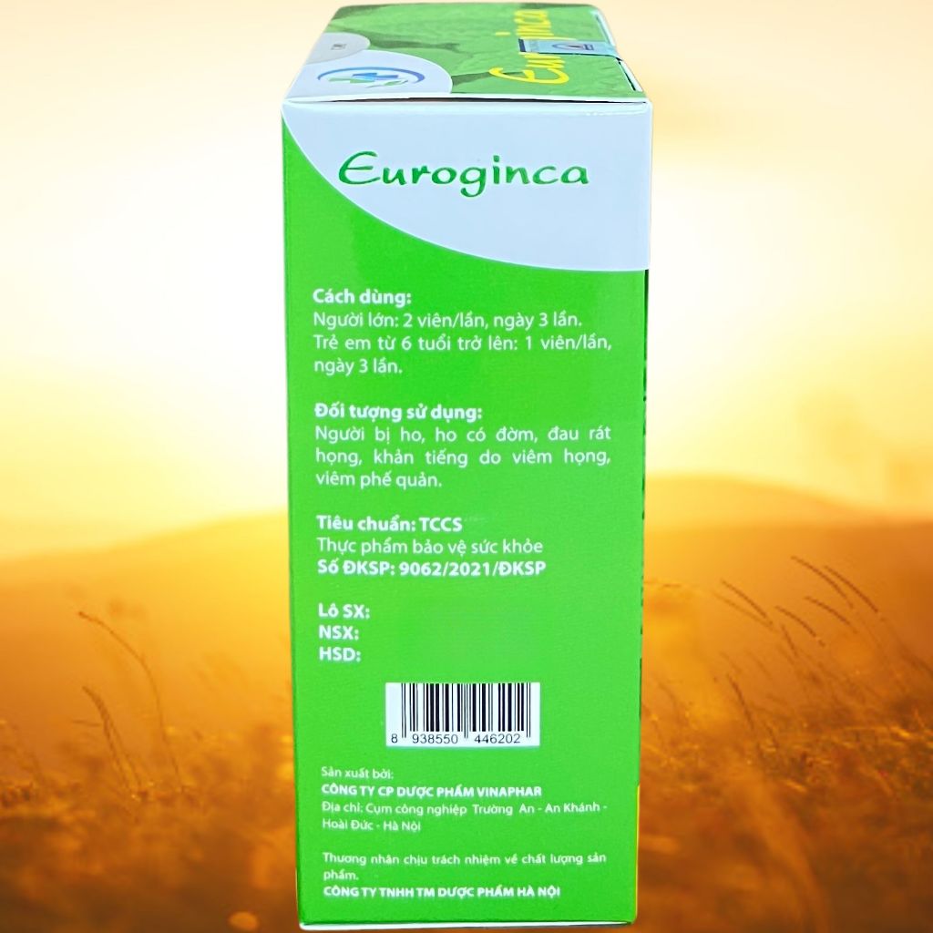 Euroginca Xanh - Hà Nội - Vinaphar - Vitamin Thanh Lọc