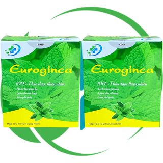 Combo 2 Hộp Euroginca Xanh - Hà Nội - Vinaphar - Vitamin Phục Hồi