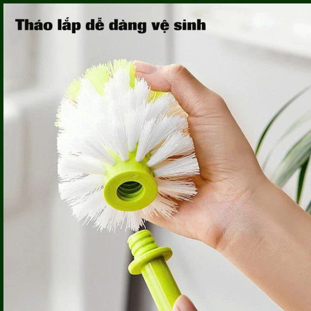 Cọ Vệ Sinh Toilet Bồn Cầu 45cm DASEP- Bàn Chải Vệ Sinh Bồn Cầu Nhà Vệ Sinh Dạng Tròn Cao Cấp