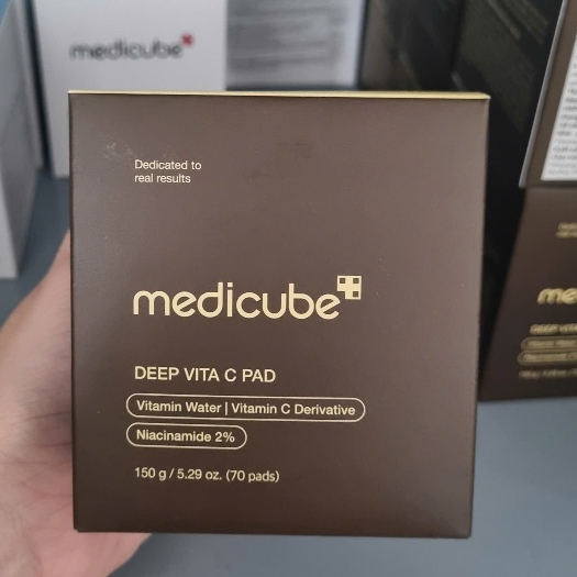Toner Trắng Da, Mờ Thâm Medicube Deep Vita C Pad 150g/ 70 miếng