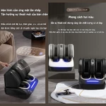 Nâng cấp hoàn toàn mới Máy Massage Chân， Và Bắp Chân Với Con Lăn Massage 4D Plus, Nhiệt Hồng Ngoại Làm Nóng Bàn Chân — ảnh 4