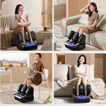 Nâng cấp hoàn toàn mới Máy Massage Chân， Và Bắp Chân Với Con Lăn Massage 4D Plus, Nhiệt Hồng Ngoại Làm Nóng Bàn Chân — ảnh 5