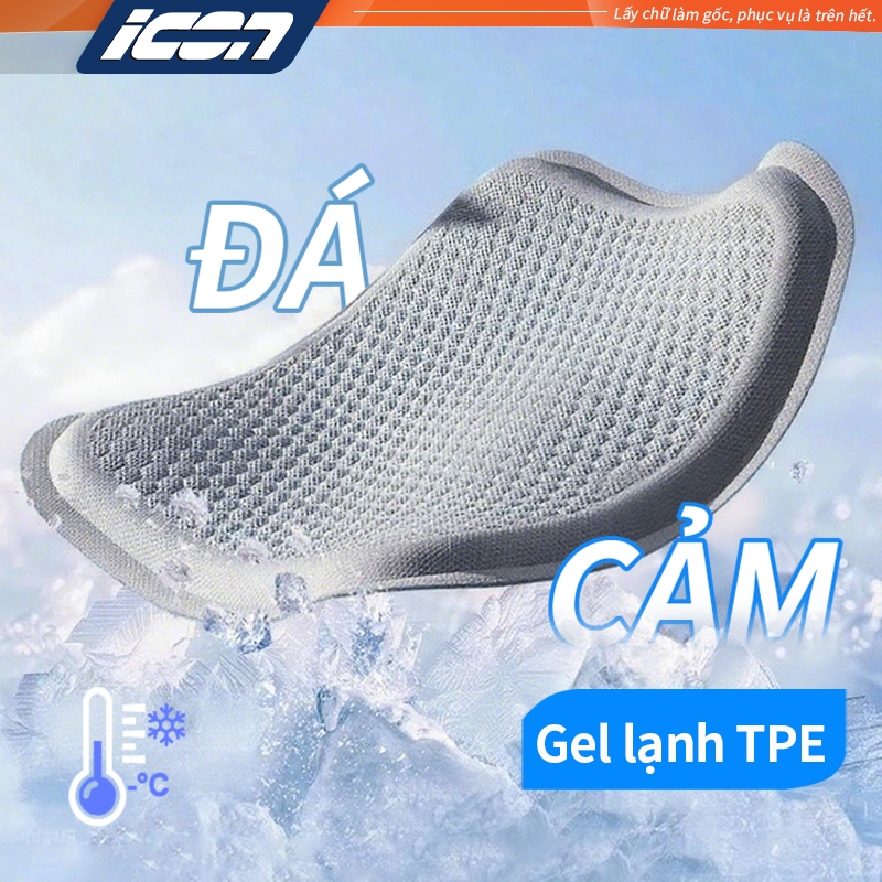 Đệm ngồi gel 3D thoáng khí tổ ong ICON - Chống mỏi lưng, ghế văn phòng & ô tô，đệm lót ghế văn phòng