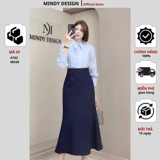 Váy Md20 - Chân váy đuôi cá dáng dài che bụng, không nhăn, siêu hack chân phong cách công sở trẻ trung MindyDesign