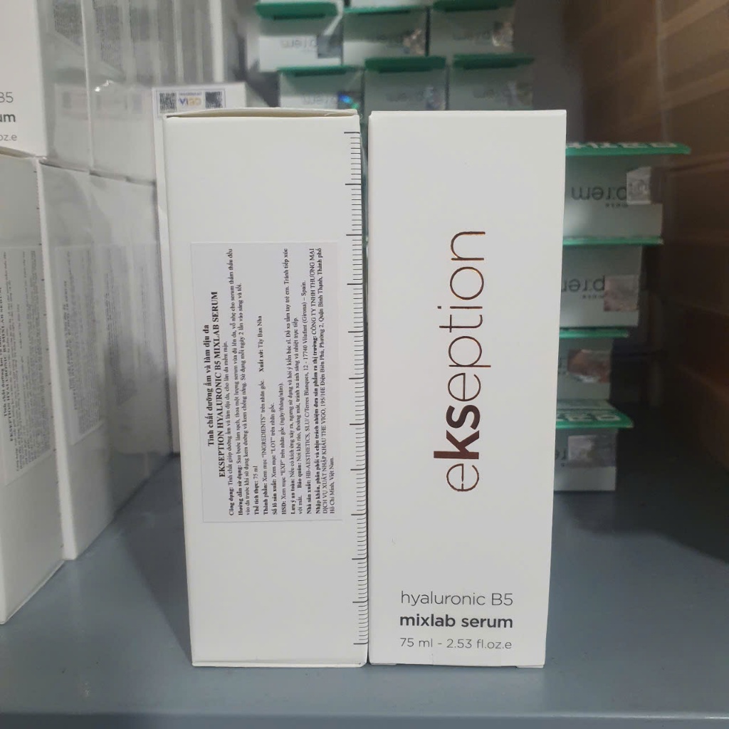 Serum B5 Ekseption Hyaluronic Mixlab 10ml 20ml 75ml Phục Hồi Cấp Ẩm, Làm Dịu Da
