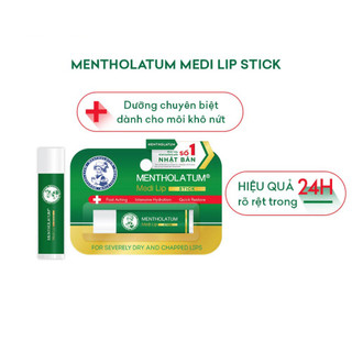 Son Dưỡng Mentholatum Chuyên Biệt Cho Môi Khô, Nứt Nẻ Medi Lip Stick/Balm (4.3g/7g)