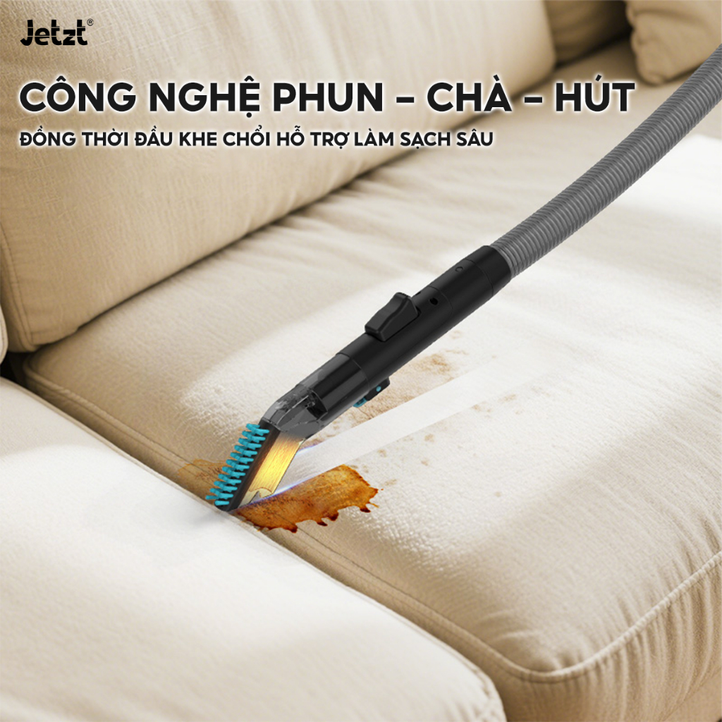 Máy giặt sofa cầm tay cao cấp JETZT G Series dành cho sofa, nệm thảm, lực hút mạnh | BigBuy360 - bigbuy360.vn