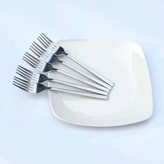 Nĩa inox 304 sáng bóng không gỉ cao cấp,4 răng dùng ăn bít tết, xiên thịt.Nĩa ăn