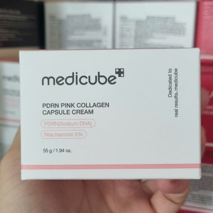 Kem dưỡng viên nang Medicube PDRN Pink Collagen Capsule Cream - 55g