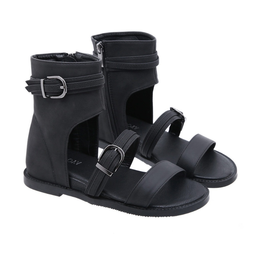 [Chính hãng] Giày sandal chiến binh nữ CAILUOYA quai ngang cài khóa basic sang trọng, giày boot nữ LAL83 - Laylalay.n