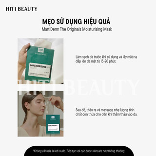 Mặt Nạ Dưỡng Da, Cấp Ẩm MartiDerm The Originals Moisturising Mask (25ml x 10 Miếng)