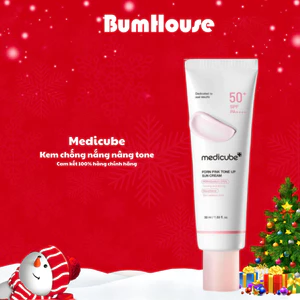 Kem chống nắng Medicube PDRN Pink Tone Up Sun Cream Dưỡng Ẩm, Nâng Tone SPF 50+ 50ml