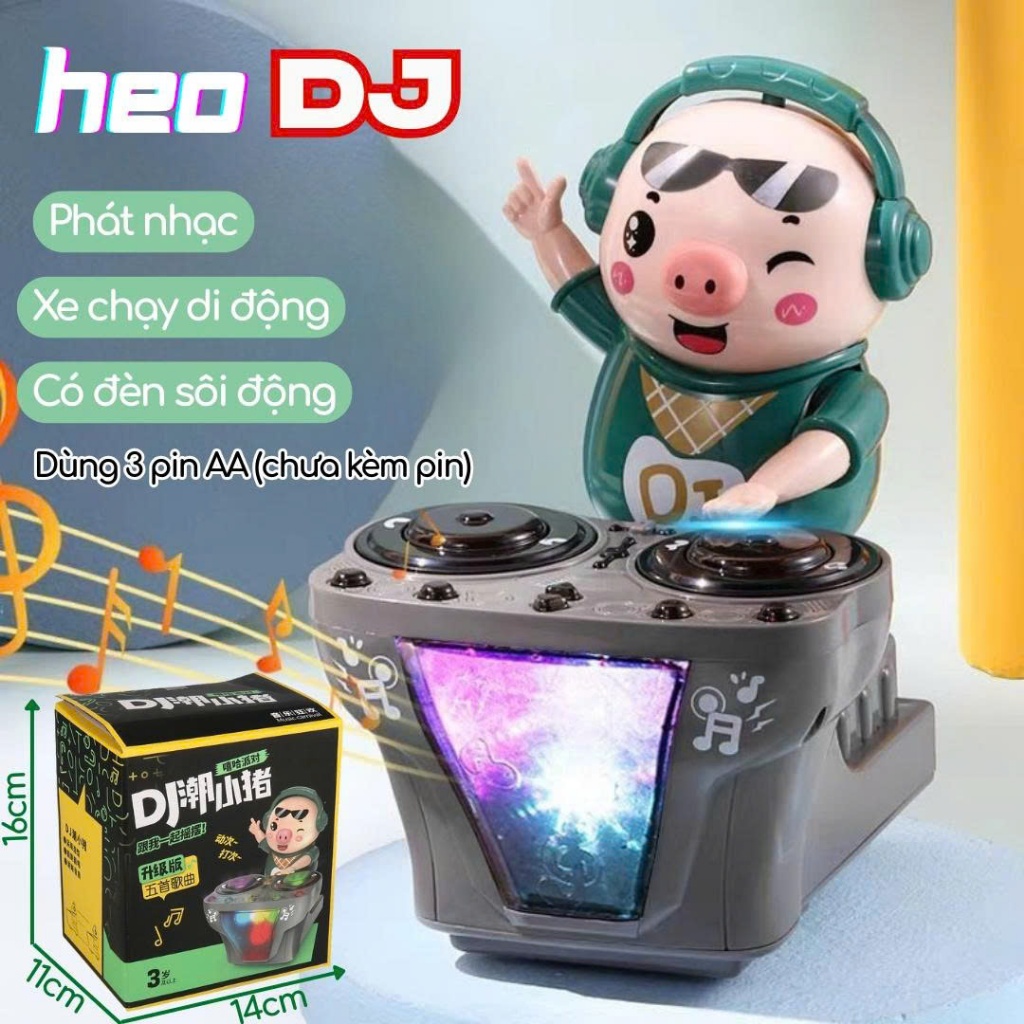 Đồ Chơi Robot Nhảy Múa Bé Heo Con Heo Có Nhạc Có Đèn Bé Rồng Khủng Long Nhảy Múa Phát Nhạc Vui Nhộn - Đồ Chơi PUPU HOUSE