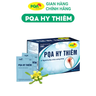 PQA Hy Thiêm - hỗ trợ giảm đau nhức xương khớp cho người bị phong thấp