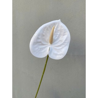 Hoa giả - Cành hoa hồng môn Hàng loại 1 nhiều màu sắc Decor trang trí nhà cửa,cắm lọ để bàn,phòng khách...