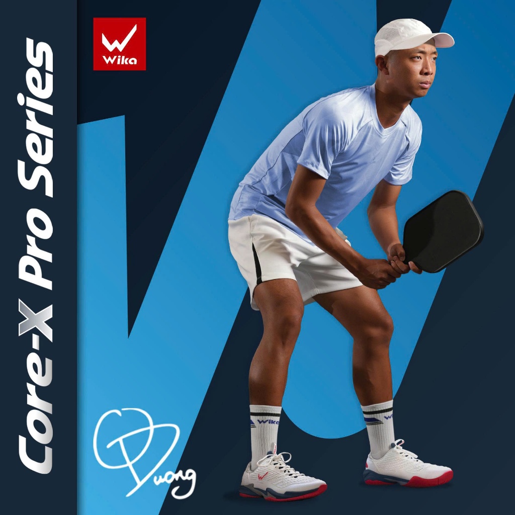 Giày Pickleball Wika ASTRO x QUANG DƯƠNG Chính hãng - Êm Chân - Bám Sân Tốt.