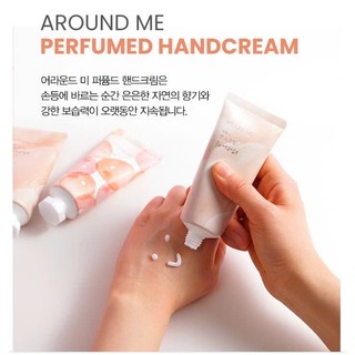 Kem dưỡng da tay Welcos Around Me, làm mềm, dưỡng ẩm trắng sáng mịn da Hàn Quốc 60g