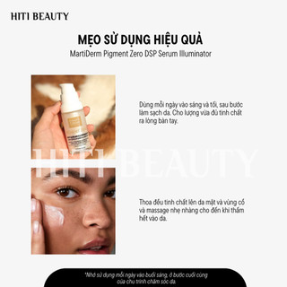 Tinh Chất Làm Sáng Da, Mờ Thâm - MartiDerm Pigment Zero DSP Serum Illuminator