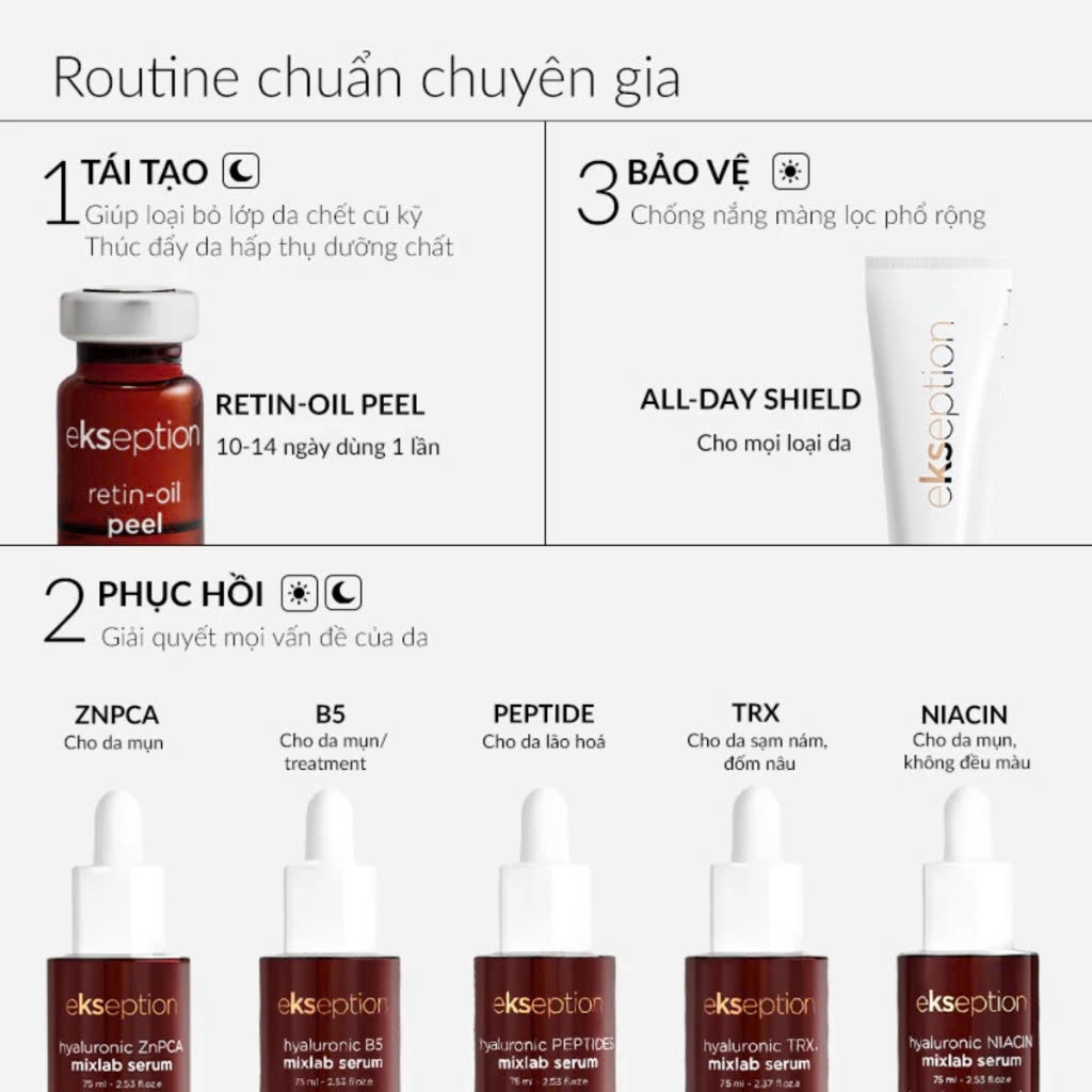 [HÀNG CTY] Kem chống nắng Ekseption All Day Shield SPF50 50ml