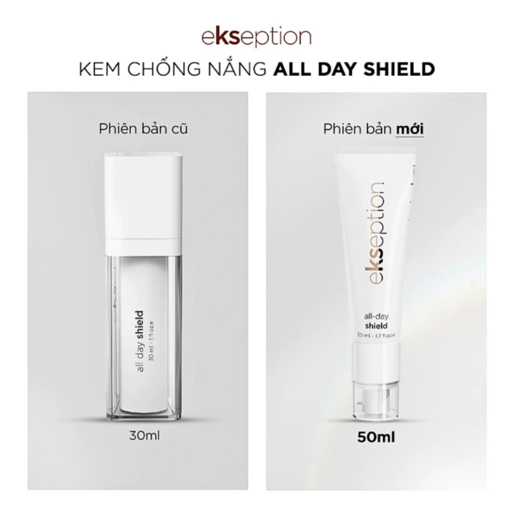 [HÀNG CTY] Kem chống nắng Ekseption All Day Shield SPF50 50ml
