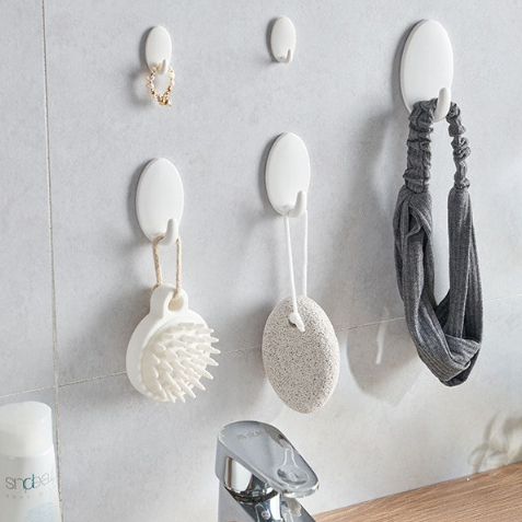 MÓC DÁN TƯỜNG CHỊU LỰC OVAL – DÁN CHẮC NHƯ ĐINH, TREO CẢ THẾ GIỚI CŨNG KHÔNG RƠI! 1083