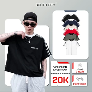 Áo thun South City Sassy mùa hè nhiều màu thoáng mát phong cách trẻ trung