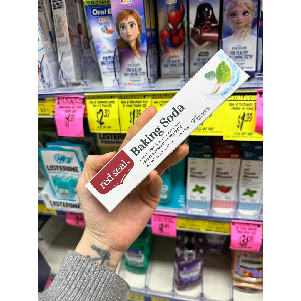 [HÀNG CHUẨN ÚC] Kem đánh răng Red Seal Toothpaste Baking Soda | Shopee ...
