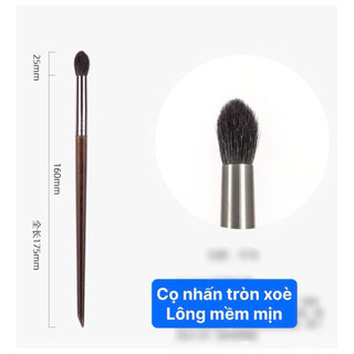 Cọ mắt tròn xoè loan màu mắt thân gỗ lông mềm mịn