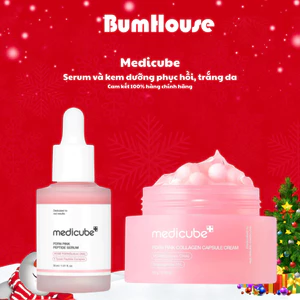 Combo Serum & Cream MEDICUBE PDRN Pink Peptide Serum/ Collagen Capsule Cream (30ml&55g)