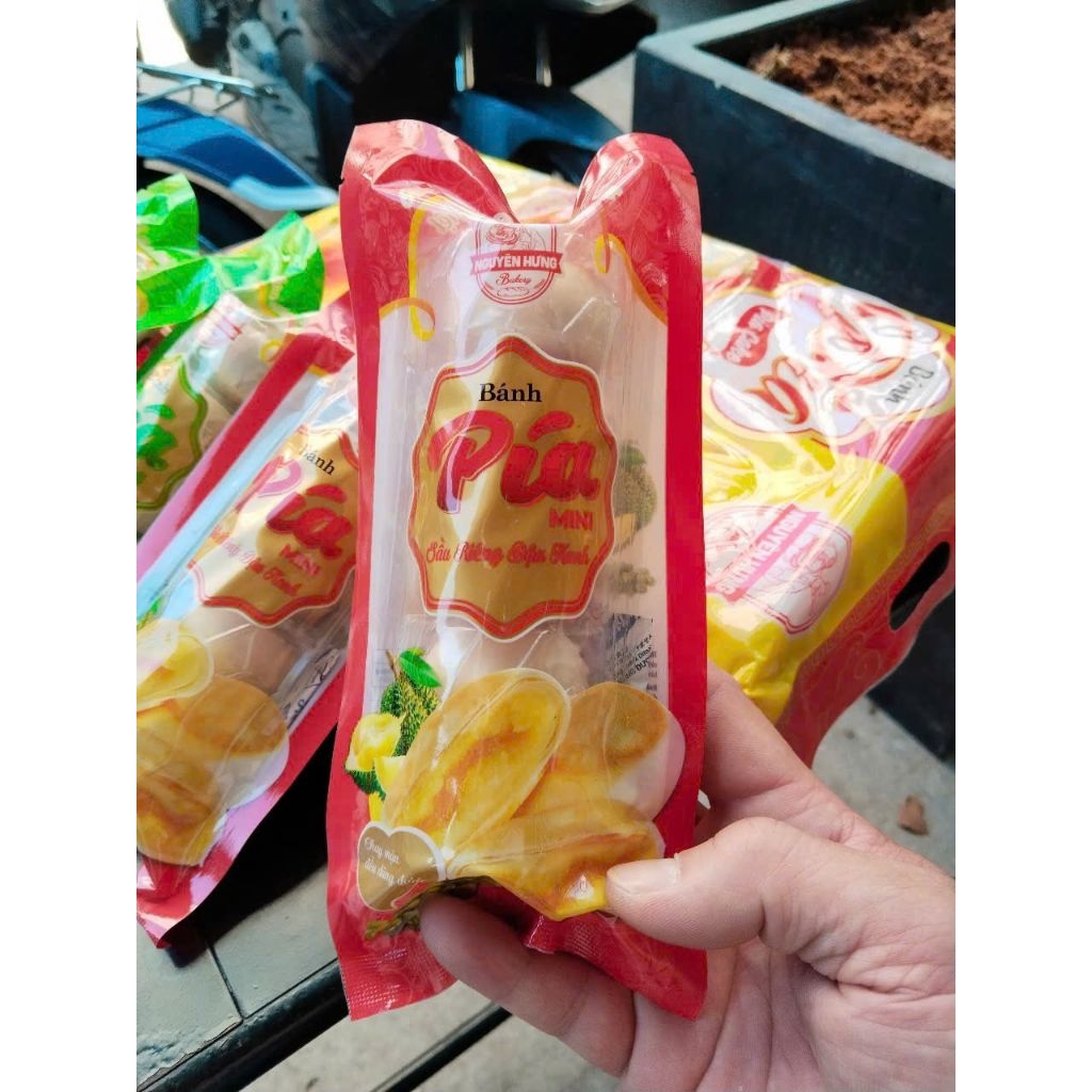 Combo 2 Bánh Pía mini có 2 vị ( Gói 5 cái) 100g | Shopee Việt Nam