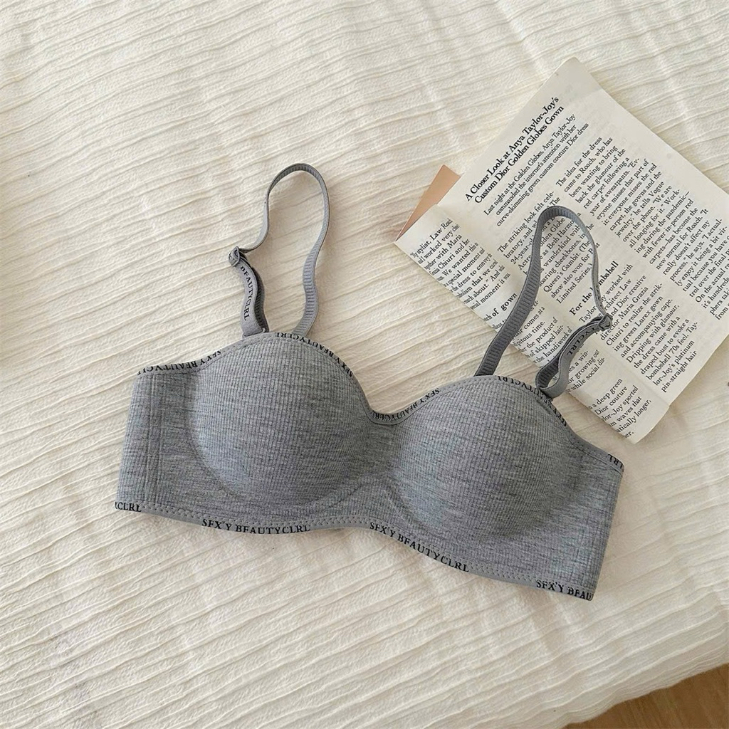 Áo lót cúp ngang đệm mỏng bàn tay cotton 4808