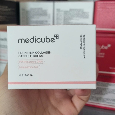 Combo Serum & Cream MEDICUBE PDRN Pink Peptide Serum/ Collagen Capsule Cream (30ml&55g)